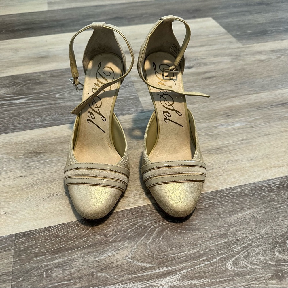 Diesel Gold Women's Strapped Heels Size 37